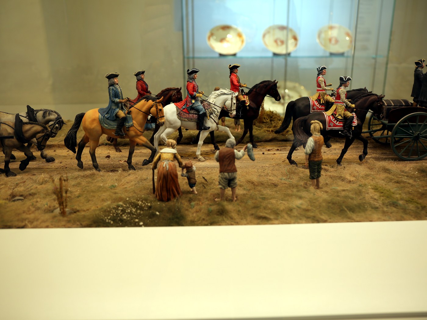 Mounted figure detail